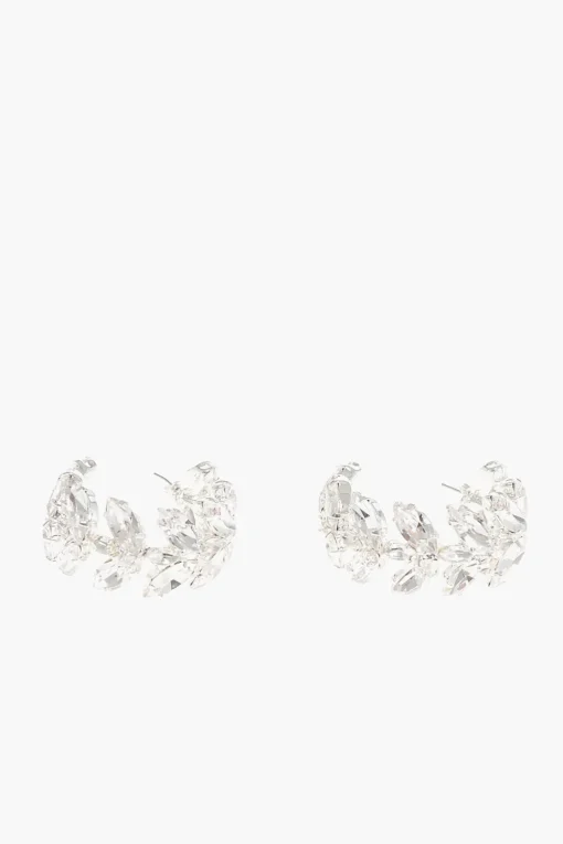 Outlet Orecchini a Cerchio in Swarovski Donna Gioielli
