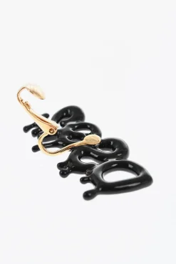 Orecchino Singolo a Clip con Dettaglio in Resina></noscript>Dsquared2 Clearance