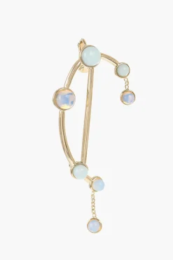 Best Orecchino Singolo Crawler Con Dettagli in Quarzo Donna Gioielli