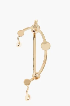 Best Orecchino Singolo Crawler Con Dettagli in Quarzo Donna Gioielli
