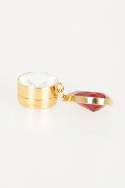 Fashion Orecchino Singolo Magnetico con Pendente Donna Gioielli