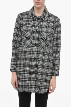 Overshirt ALASKAN Con Fantasia Check>Woolrich Outlet