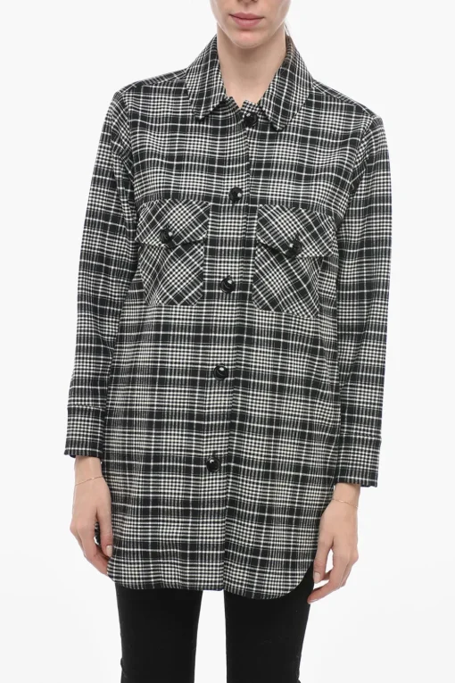 Overshirt ALASKAN Con Fantasia Check>Woolrich Outlet