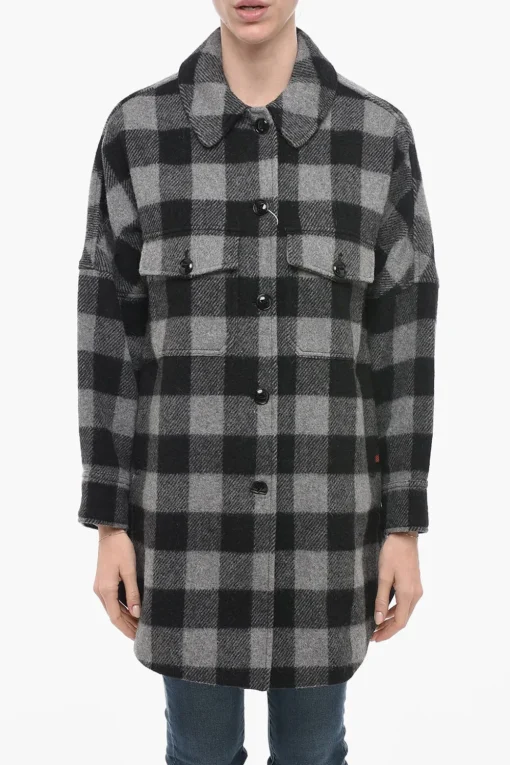 Overshirt BUFFALO In Misto Lana>Woolrich Sale