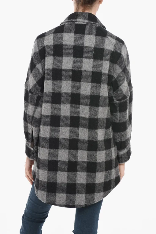 Overshirt BUFFALO In Misto Lana>Woolrich Sale