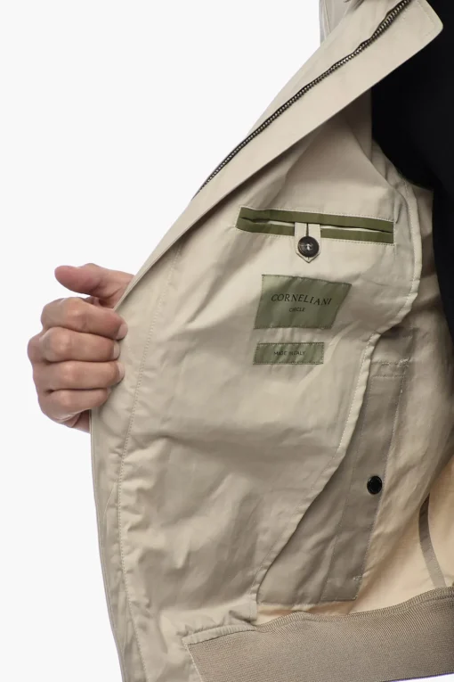 Sale Overshirt con Chiusura Zip e Tasche ad Aletta Uomo Camicie