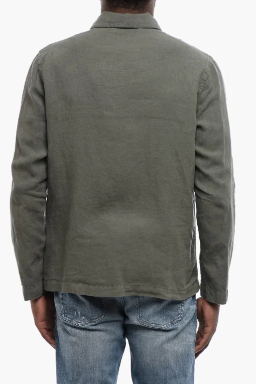 New Overshirt DERBY in Lino Uomo Camicie