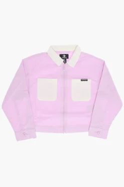 Online Overshirt in Cotone Leggero con Doppio Taschino e Chiusura Zip Abbigliamento