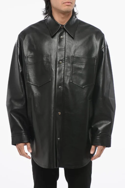 Best Overshirt in Pelle Uomo Giubbotti