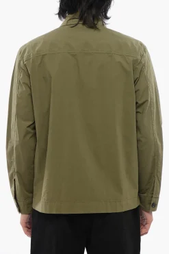 Clearance Overshirt in Popeline Uomo Giubbotti