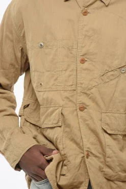 Best Overshirt Multitasca in Misto Lino Uomo Camicie