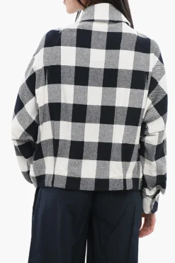 Discount Overshirt TIMBER A Quadri Donna Giubbotti