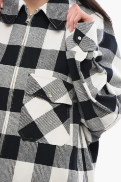 Discount Overshirt TIMBER A Quadri Donna Giubbotti