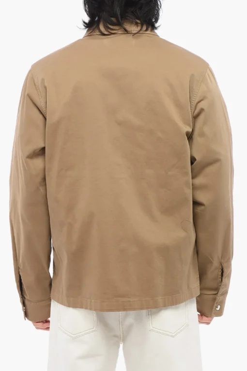 Overshirt Utility DRAGON in Twill di Cotone con Bottoni Automatici>Department 5 Fashion