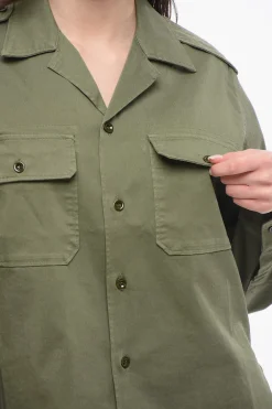 Overshirt Utility ORISSA In Twill di Cotone></noscript>Department 5 Online