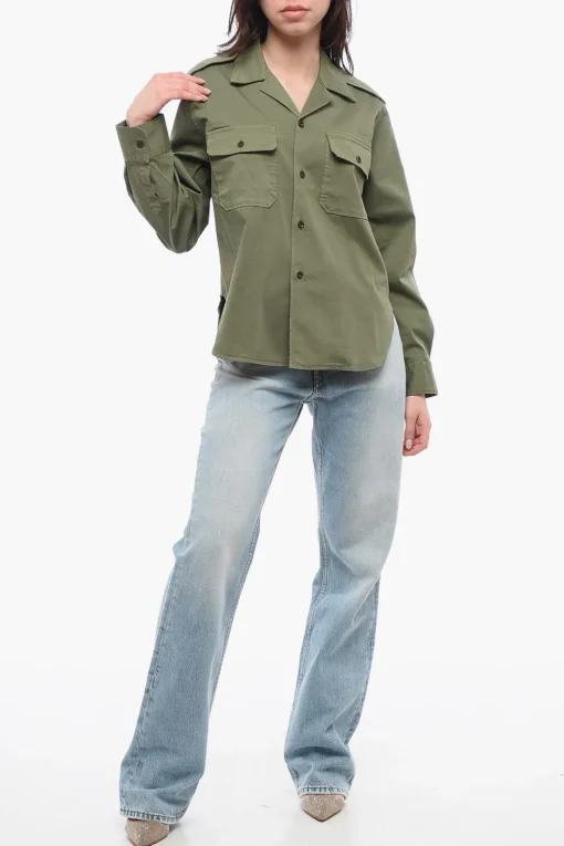 Overshirt Utility ORISSA In Twill di Cotone>Department 5 Online