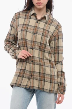 Overshirt WALTONES a Quadri con Taschino>Samsoe Samsoe Online