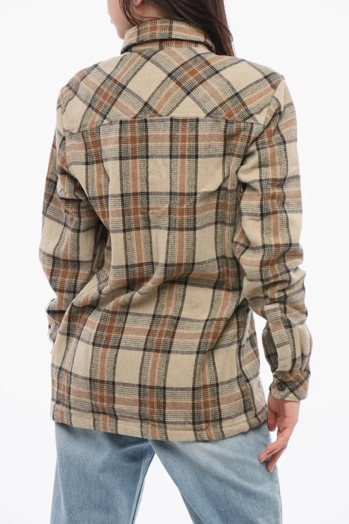 Overshirt WALTONES a Quadri con Taschino>Samsoe Samsoe Online