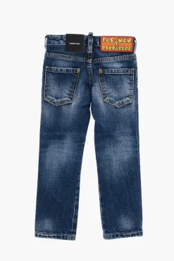 Outlet PAC-MAN Jeans CLEMENT Ricamati Bambino Abbigliamento|Abbigliamento