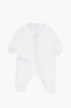 Pagliaccetto in Cotone con Ricamo Teddy Bear></noscript>il gufo New