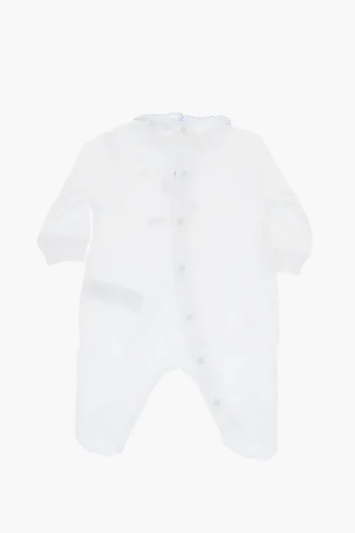 Pagliaccetto in Cotone con Ricamo Teddy Bear>il gufo New
