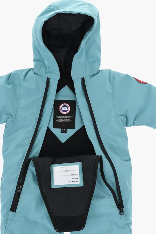 Pagliaccetto Piumino In Pile con Cappuccio>Canada Goose Clearance