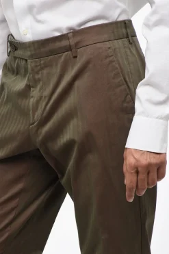 Panataloni a 4 Tasche in Twill in Cotone>Berwich Clearance