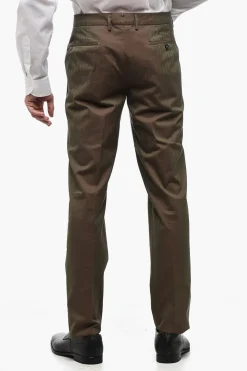Panataloni a 4 Tasche in Twill in Cotone></noscript>Berwich Clearance