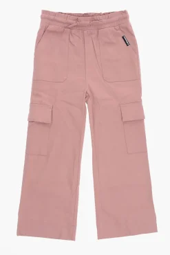 Pantaloi Cargo PAPERBAG in Cotone Stretchcon Elastico in Vita>Converse KIDS Fashion