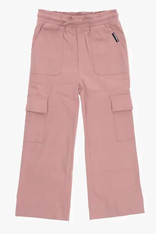 Pantaloi Cargo PAPERBAG in Cotone Stretchcon Elastico in Vita>Converse KIDS Fashion
