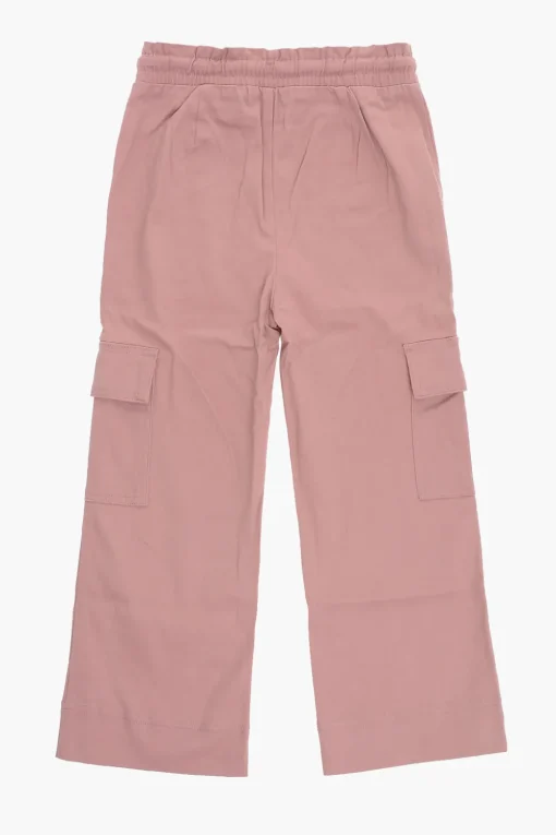 Pantaloi Cargo PAPERBAG in Cotone Stretchcon Elastico in Vita>Converse KIDS Fashion