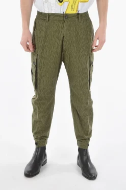 Pantalone Cargo a Righe>Dsquared2 New