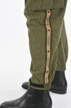 Pantalone Cargo a Righe>Dsquared2 New