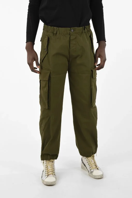 Hot Pantalone con Zip Laterale Uomo Pantaloni