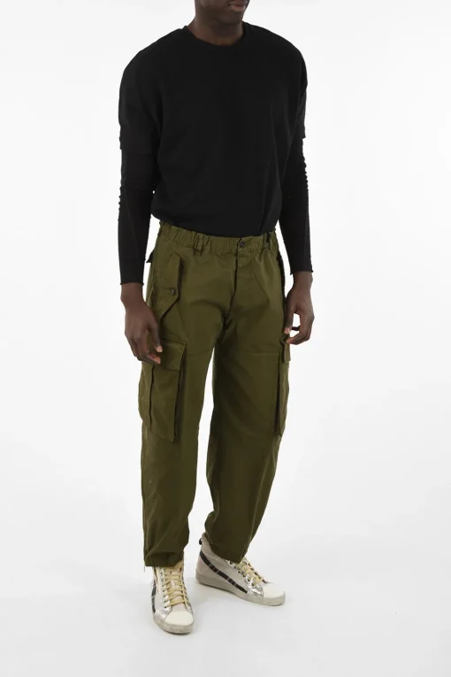 Hot Pantalone con Zip Laterale Uomo Pantaloni