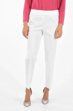 Best Pantalone GIAPPO in Cotone Stretch Donna Pantaloni