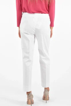 Best Pantalone GIAPPO in Cotone Stretch Donna Pantaloni