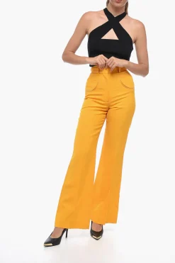 Pantalone Svasato con Tasca Western></noscript>Casablanca Sale