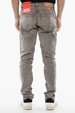 Pantaloni 5 Tasche 2019 D-STRUKT Slim Fit in Velour a Costine>Diesel New