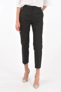 Pantaloni 4 Tasche con Chiusura a Scomparsa>Jil Sander Online