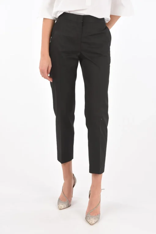 Pantaloni 4 Tasche con Chiusura a Scomparsa>Jil Sander Online