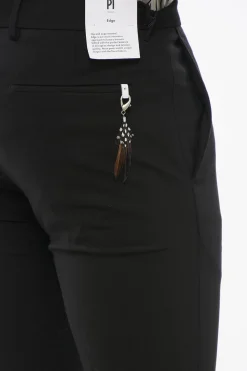 Online Pantaloni 4 Tasche in Lana Vergine Stretch Uomo Pantaloni