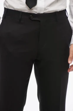 Clearance Pantaloni 4 Tasche in Lana Vergine Uomo Pantaloni