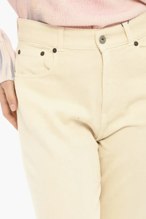 Pantaloni a 5 Tasche in Twill di Cotone>Woolrich New