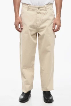 Pantaloni a 5 Tasche in Twill di Cotone>Awake New York Best