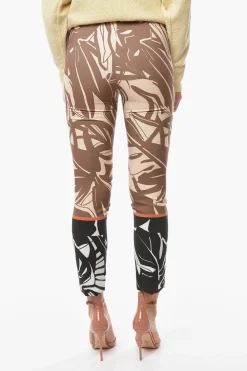 Sale Pantaloni a Fantasia cpn Zip Laterale Donna Pantaloni