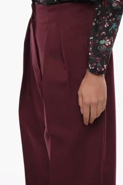 Pantaloni a Gamba Ampia con Pinces></noscript>Super Blond Hot