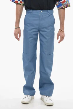 Pantaloni a Gamba Dritta con Passanti>We11done Discount