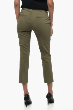 Best Pantaloni a Sigaretta con Pince Frontali Donna Pantaloni
