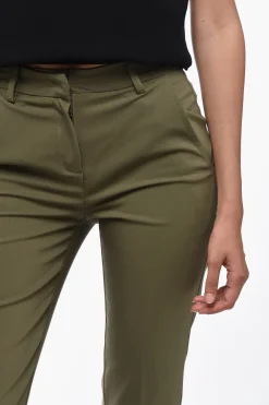 Best Pantaloni a Sigaretta con Pince Frontali Donna Pantaloni